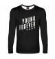 Мужской лонгслив Young Forever