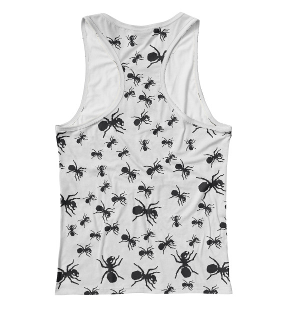 Женская майка-борцовка с изображением The Prodigy Ant цвета Белый