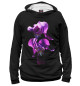 Мужское худи Black&Violet