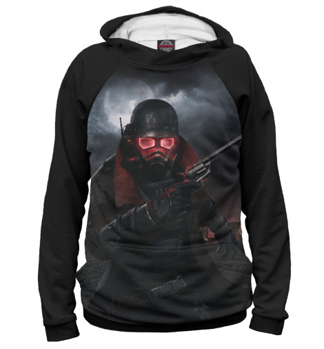 

Худи Print Bar, Белый, Fallout: New Vegas