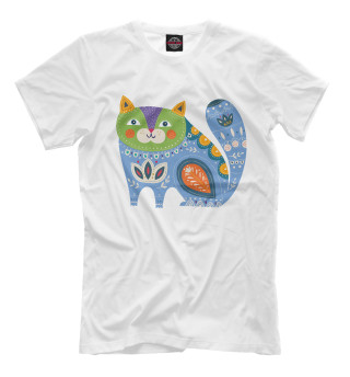 Мужская футболка Space Cat