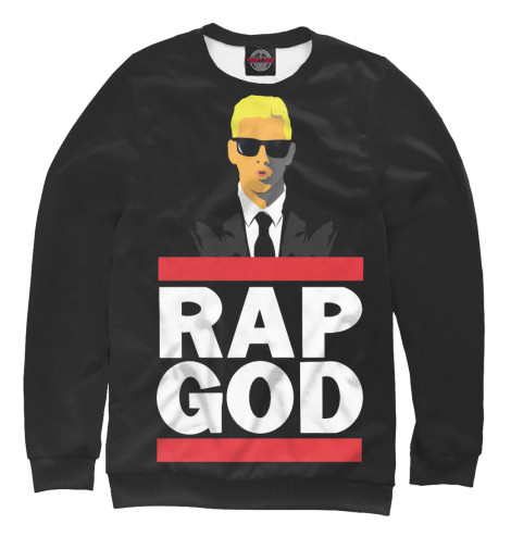 

Свитшоты Print Bar, Белый, Eminem Rap God