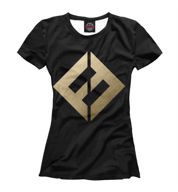 Футболка для девочек с изображением Foo Fighters Concrete And Gold цвета Белый