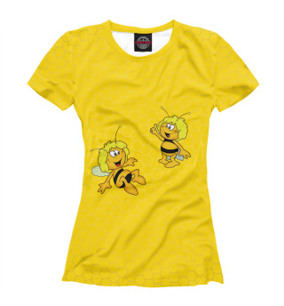 Женская футболка Пчелка Майя