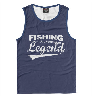 Мужская майка Fishing legend