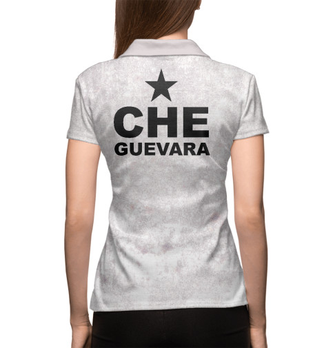

Поло Print Bar, Белый, CHE GUEVARA
