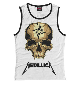 Майка для девочки Metallica Skull