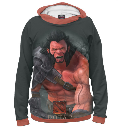 

Худи Print Bar, Белый, Axe