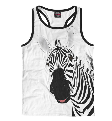 

Майки борцовки Print Bar, Белый, Зебра