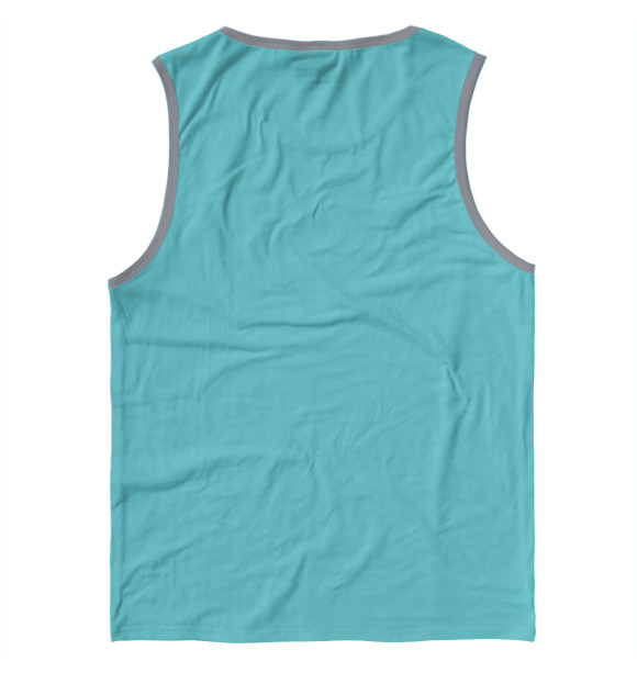 Майка для мальчика с притом Единорог цвета Белый Майка для мальчика с изображением Единорог цвета Белый