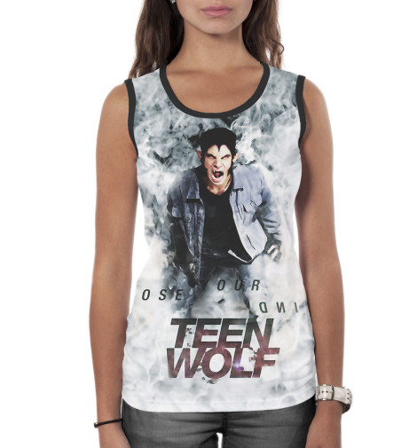 

Майки Print Bar, Белый, Волчонок