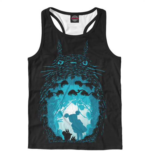 

Майки борцовки Print Bar, Белый, Мой сосед Тоторо