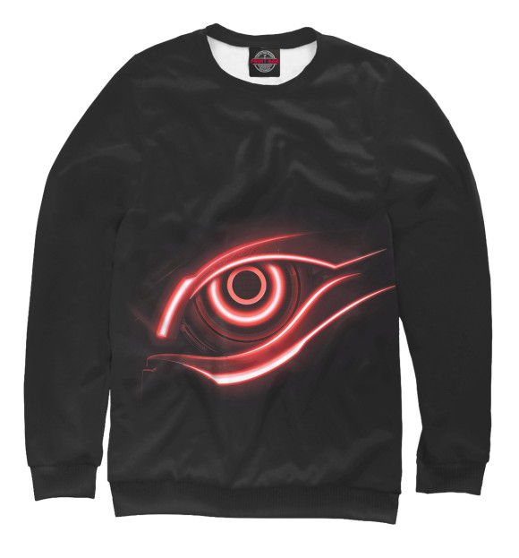 Женский свитшот с изображением Фара цвета Белый