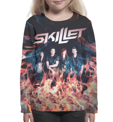 

Свитшоты Print Bar, Белый, Skillet