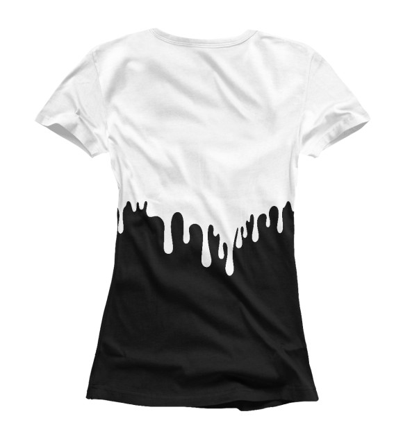 Женская футболка с изображением Порнохаб цвета Белый