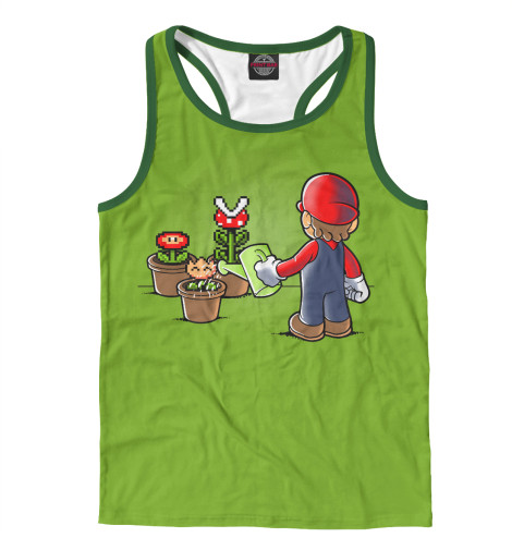 

Майки борцовки Print Bar, Белый, Марио садовник