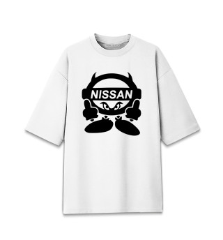 Мужская футболка оверсайз Nissan Devil