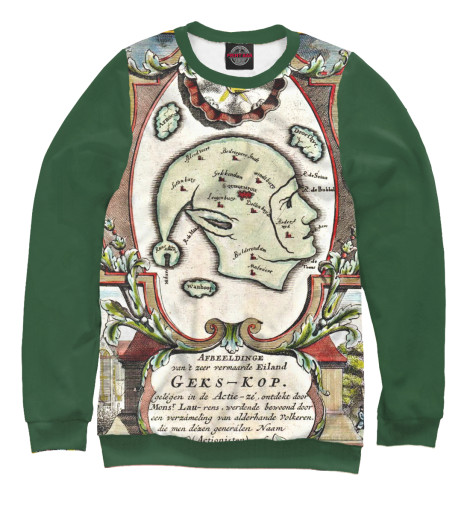 

Свитшоты Print Bar, Белый, Карта Ирландии - Шутовской Колпак