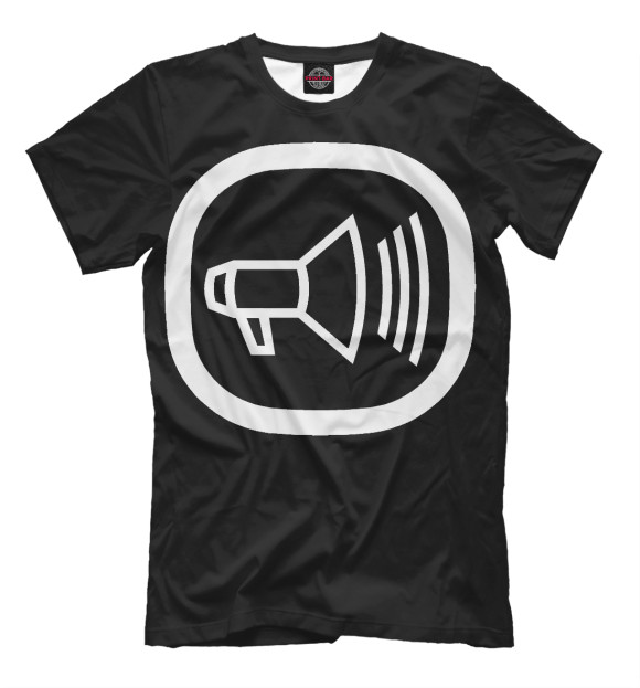 Мужская футболка с изображением Scooter цвета Черный