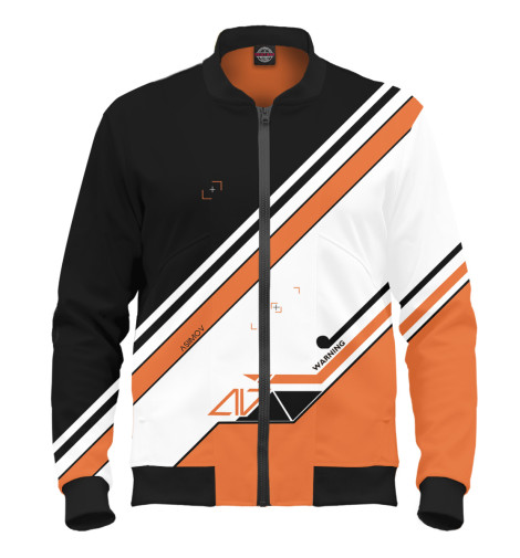 

Бомбер Print Bar, Белый, Asiimov