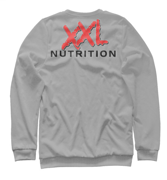 Свитшот для девочек с изображением Nutrition цвета Белый