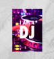 Плакат I am a DJ