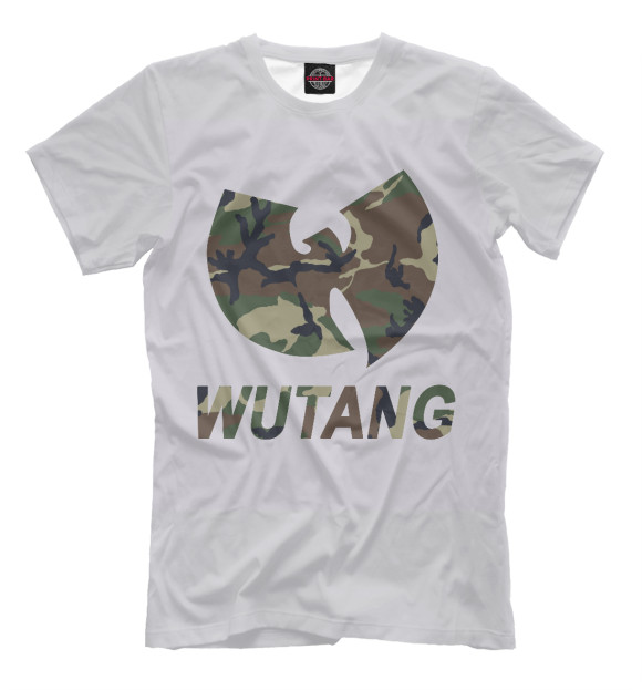 Футболка для мальчиков с изображением Wu-Tang Clan цвета Бежевый