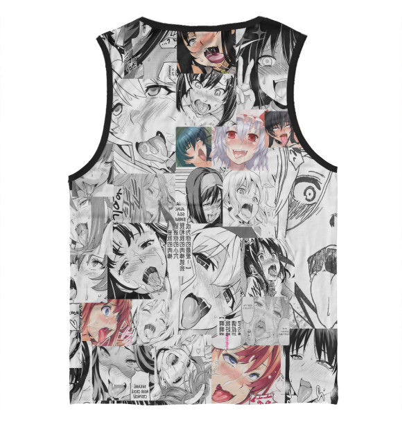 Мужская майка с изображением Тяночки цвета Белый