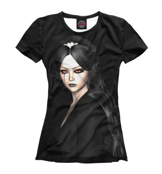 Женская футболка Вампирша