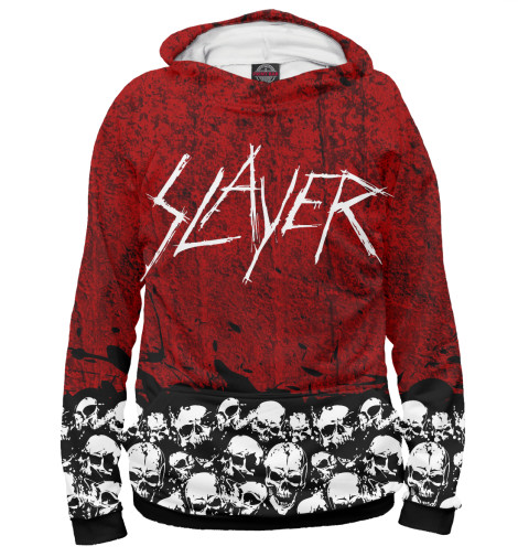 

Худи Print Bar, Белый, Slayer Red