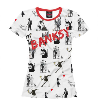 Футболка для девочек Banksy