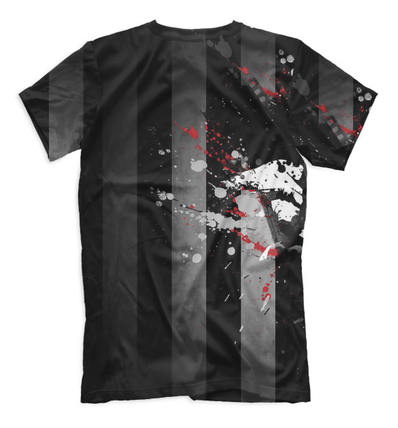 Мужская футболка с изображением Green Day цвета Белый