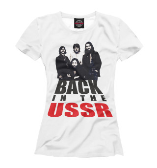 Женская футболка Back in the USSR