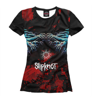 Женская футболка Slipknot