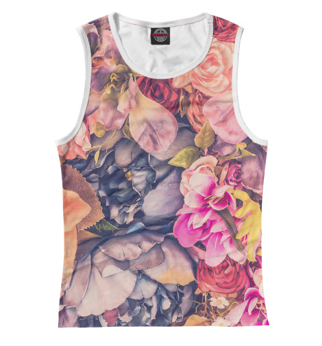 

Майки Print Bar, Белый, Vintage Flower