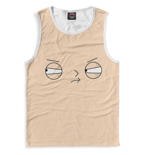 

Майки Print Bar, Белый, Стьюи