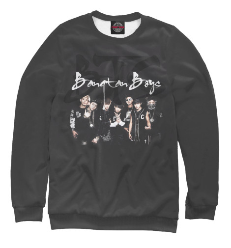 

Свитшоты Print Bar, Белый, BTS