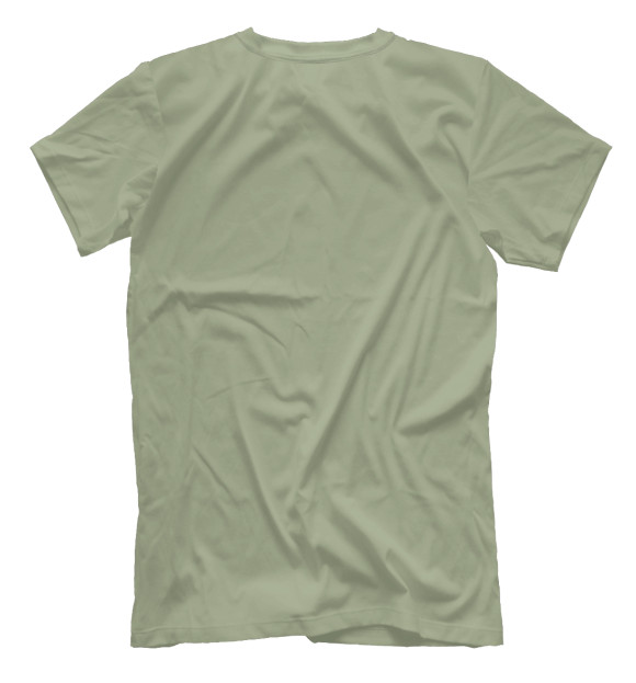 Мужская футболка с изображением 2-я Поющая цвета Белый