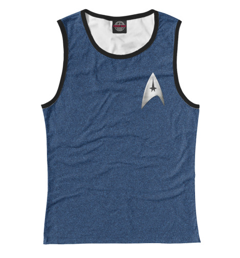 

Майки Print Bar, Белый, Star Trek
