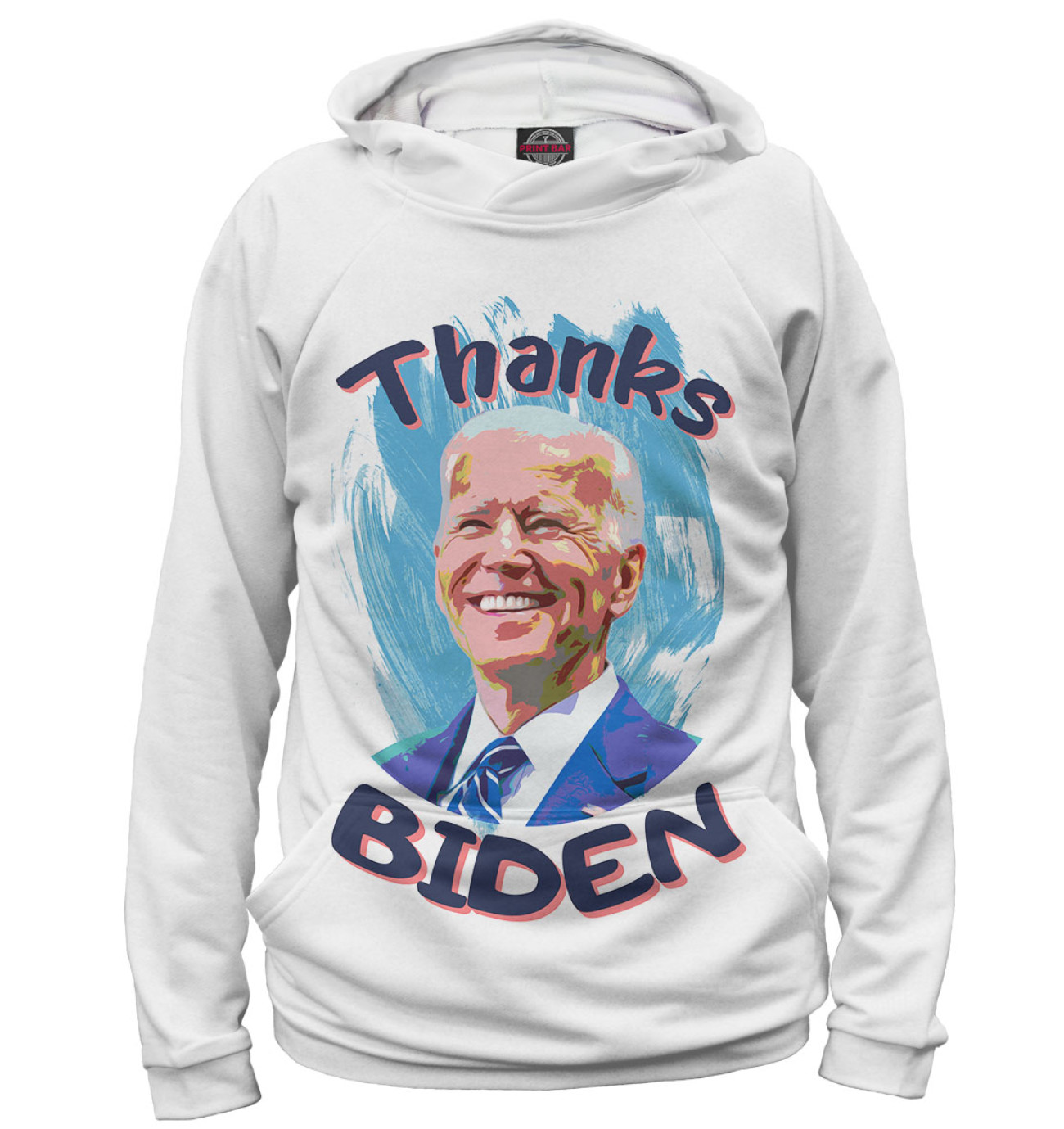 Мужское Худи Thanks Biden, артикул: OTD-207158-hud-2