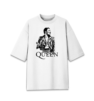 Мужская футболка оверсайз Queen