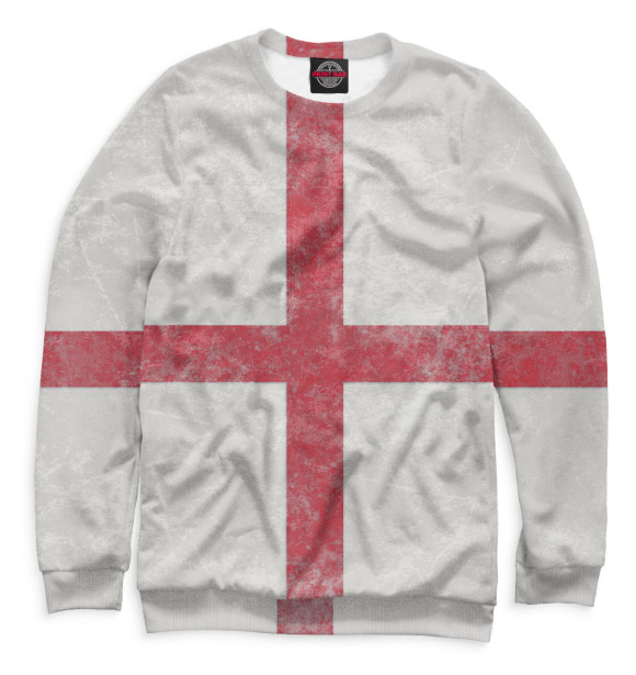 Свитшот для мальчиков с изображением Флаг цвета Белый