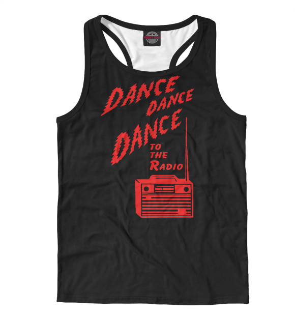 Мужская майка-борцовка с изображением Joy Division цвета Белый