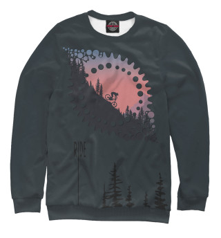 Женский свитшот Downhill Colors