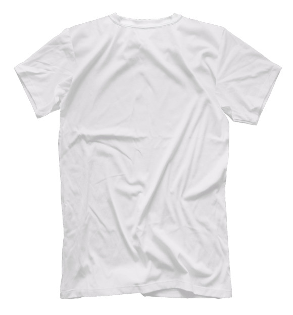 Мужская футболка с изображением Джеймс цвета Белый