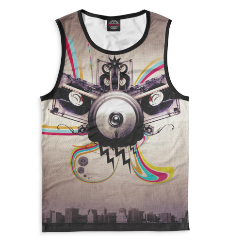 

Майки Print Bar, Белый, Trance