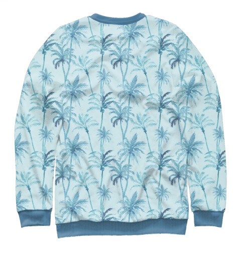 

Свитшоты Print Bar, Белый, Пальмовый лес