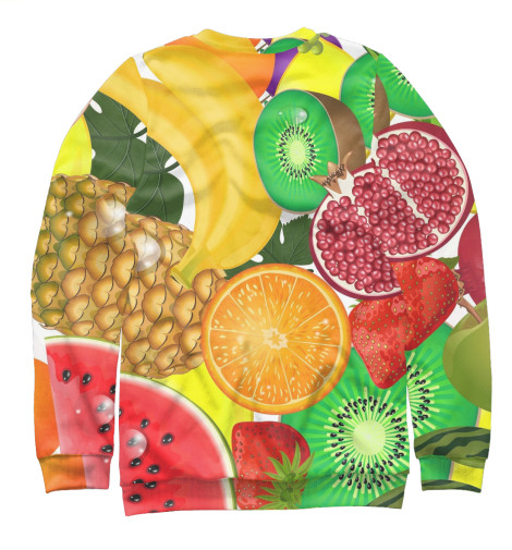 

Свитшоты Print Bar, Белый, Фрукты и ягоды