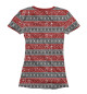 Женская футболка Вязаное ахегао