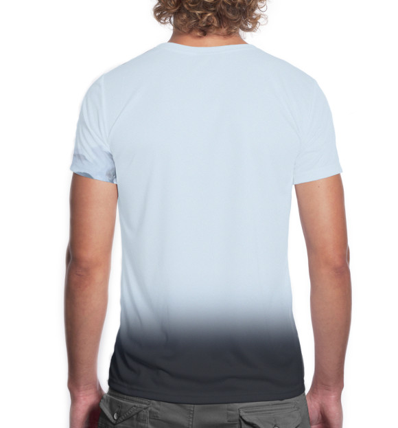 Мужская футболка с изображением Илон Маск цвета Белый